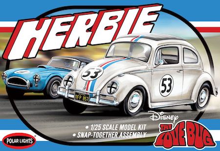 Polar Lights Herbie Beetle Model Kit Scale –
